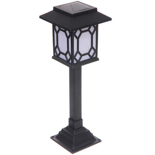 Фонарь садовый Световой поток 19,513,5 см (h-40 см), на солнечной батарее (свечение теплый белый) 9 LED_6